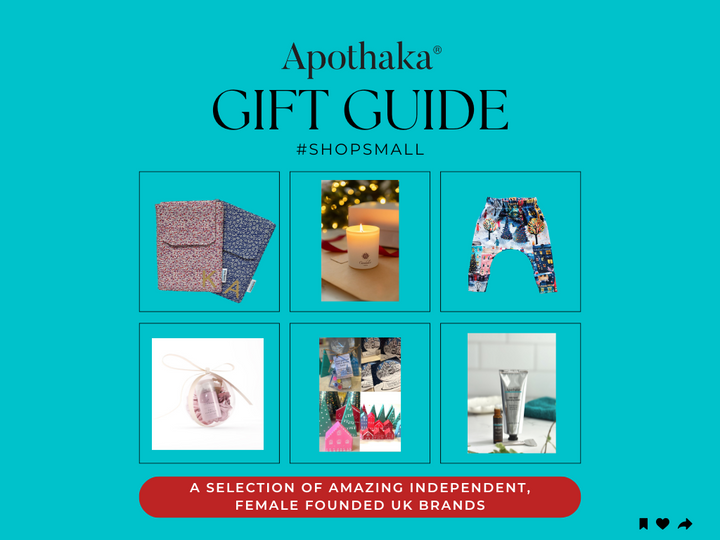 Apothaka small business Christmas gift guide