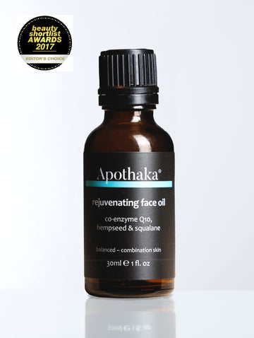 Apothaka rejuvenating face oil CoQ10 normal to combination skin