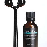 Apothaka comforting oil booster 30ml & massage roller set